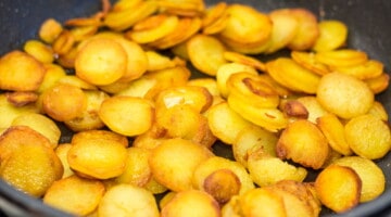 Bratkartoffeln aus frischen Kartoffeln