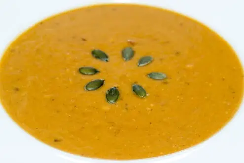 kräftige Kürbissuppe mit Butternut