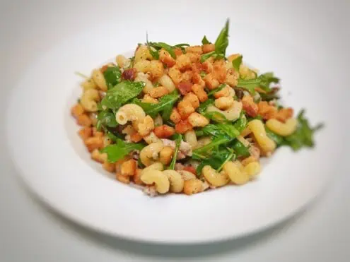 Pasta mit Sardinen und Rucola