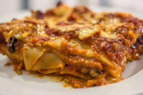 Lasagne al forno mit Tofu