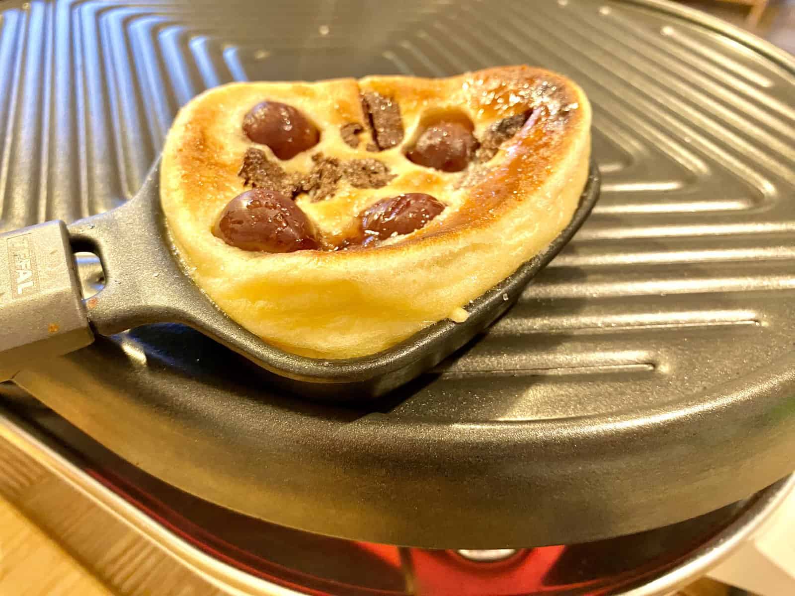 Pfannkuchen Raclette
