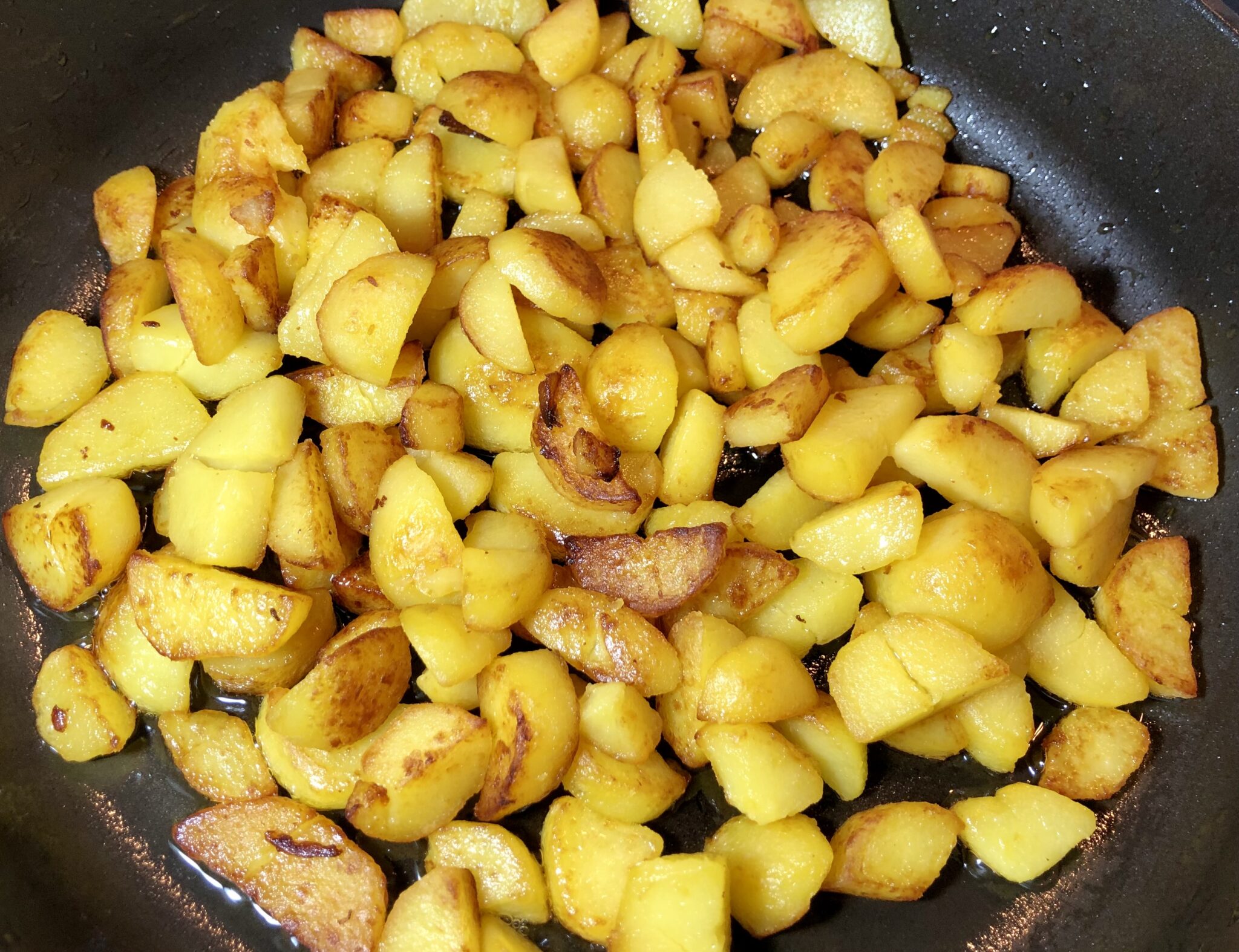 airfryer bratkartoffeln aus gekochten kartoffeln